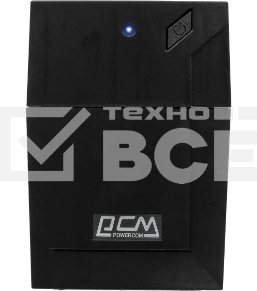 Источник бесперебойного питания Powercom Raptor RPT-600AP SE 360Вт 600ВА черный
