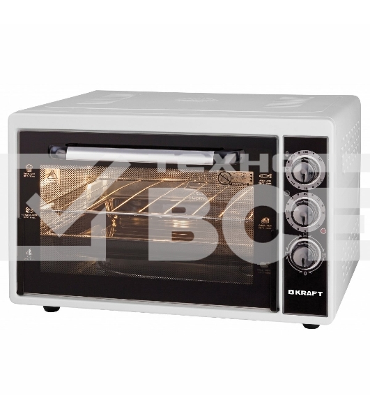 Мини-печь Kraft KF-MO 3800 W белая
