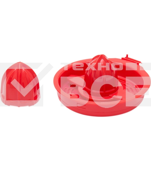 Соковыжималка Galaxy GL 0852 красный/прозрачный, цитрусовая, 50 Вт, 1000 мл, механическое