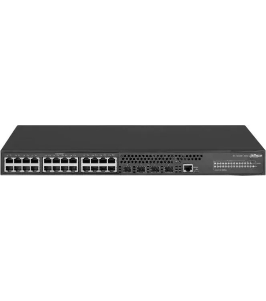Коммутатор Dahua DH-AS5500-24GT4XF, 24×1 Гбит/с + 4×10 Гбит/с SFP+, управляемый
