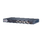 Коммутатор Hikvision DS-3E0526P-E/M, 24×1 Гбит/с PoE+ + 2×1 Гбит/с SFP, неуправляемый, фото 1