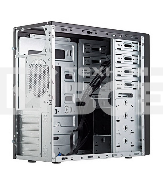 Компьютерный корпус Foxline FL-886-FL500S-U32 ATX case, black, w/PSU 500W 12cm, w/2xUSB3.0, w/ pwr cord, w/o FAN
