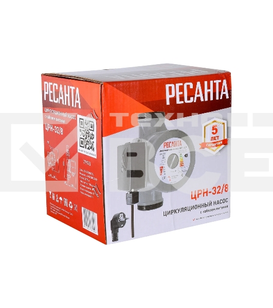 Насос садовый циркуляционный Ресанта ЦРН-32/8 245Вт 3000л/час (77/7/5)