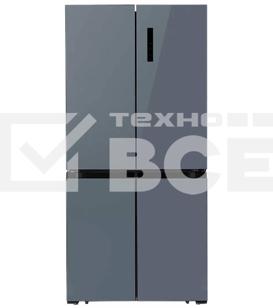 Холодильник LEX LCD450GbGID синий четырехкамерный 288/129л морозилка снизу