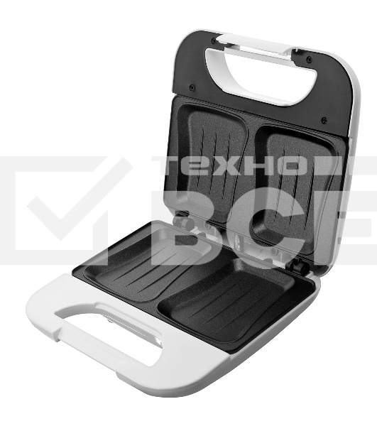 Сэндвичница BRAYER BR2203WH 750 Вт, белый
