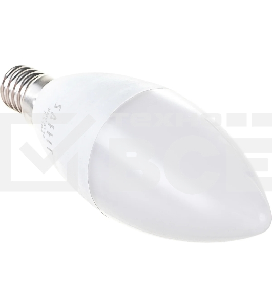 Лампа светодиодная Saffit SBC3713 (55164) 13 вт Е14 белый матовая свеча