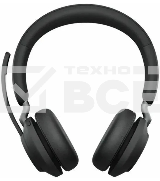 Гарнитура беспроводная Jabra Evolve2 65, Link380a MS Stereo Stand черный