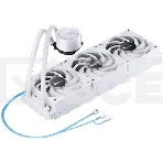 Система жидкостного охлаждения JONSBO TG-360 белый 120мм алюминий+медь 1800rpm 35.4db 4-pin 300W, фото2