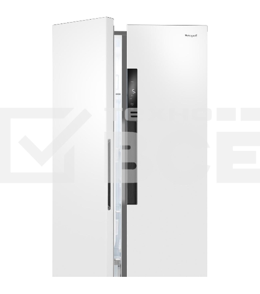 Холодильник Weissgauff WSBS 450 WNF Built-in белый двухкамерный 270/180л морозилка слева, No Frost, Side by Side