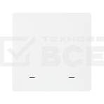 Выключатель HOMMYN настенный zigbee 2 клавиши (без нейтрали) SWZBNN02W, фото 1