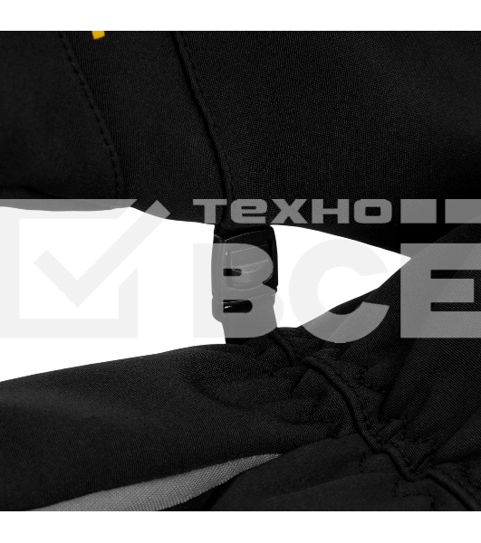 Перчатки универсальные Denzel 68089 двойные, работа с сенсорным экраном, размер 8