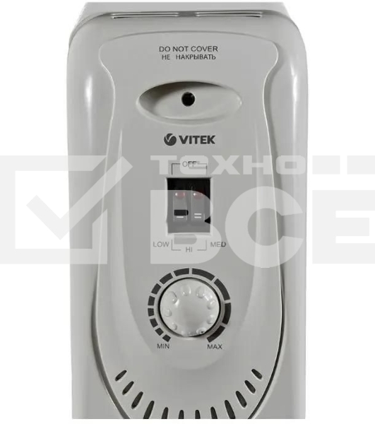 Масляный радиатор Vitek VT-1704 W белый