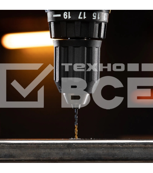 Набор сверл по металлу Denzel 2-3-4-5-6-8 мм, HSS-Tin, Golden Tip, 6 шт