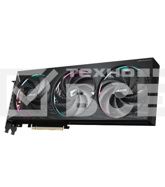 Видеокарта Gigabyte PCI-E 5.0 GV-N5060AORUS E-8GD 1.0 NVIDIA GeForce RTX 5060 8Gb 128bit GDDR7 2722/28000 HDMIx1 DPx3 HDCP Ret