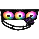 Система жидкостного охлаждения Thermalright Frozen Warframe PRO 360 ARGB Soc-AM5/AM4/1200/1700/1851 черный 4-pin 29.8dB Al LCD Ret (F-WFRAME-PRO-360-BL-ARGB), фото7
