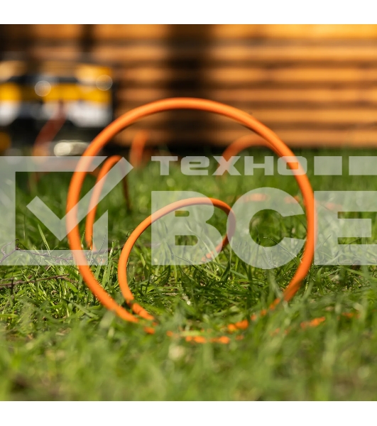 Удлинитель-шнур силовой Garden Series Denzel ПВС, 10 м, 1 розетка, 3x1 мм