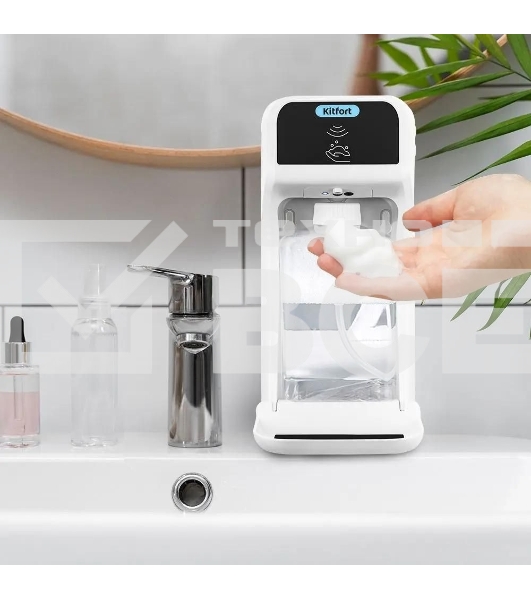 Диспенсер автоматический Kitfort КТ-6513 6Вт 1000мл. белый