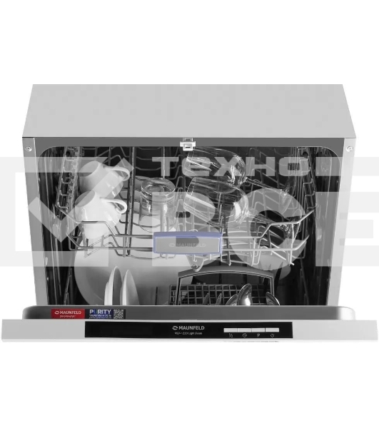 Встраиваемая посудомоечная машина Maunfeld MLP-122D Light Beam, серебристый, 59.8 см, 12 компл., 49 дБ, класс A++