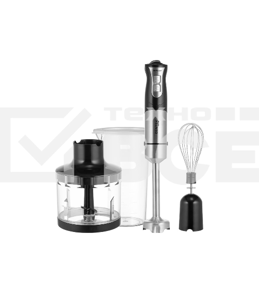 Блендер погружной Centek CT-1342 1400 Вт, черный/стальной