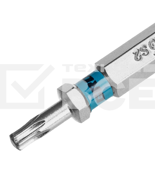Бита Gross 114609 Torx 15х50 мм, сталь S2, шестигр., 10 шт.