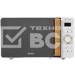 Микроволновая печь Tesler ME-2044 белый/черный, 20 л, 700 Вт, переключатели - кнопки, поворотный механизм, фото 1