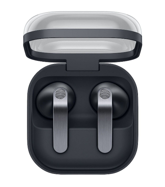 Наушники TWS Samsung Galaxy Buds 4 (R540) черный, вкладыши, Bluetooth, активное шумоподавление, беспроводная зарядка, до 6 ч