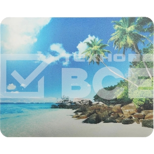 Коврик для мыши Buro BU-M10012 рисунок/пляж