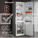 Холодильник Weissgauff WRK 2000 Total NoFrost Inverter черный стекло двухкамерный 240/95л морозилка снизу, фото9