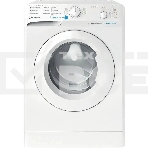 Стиральная машина Indesit BWSB 61051 WWV белый, загрузка фронтальная 6 кг, 1000 об/мин., класс: А, фото 1