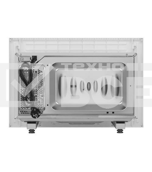Микроволновая печь встраиваемая Maunfeld JBMO725WH01 белый, 20 л, 700 Вт, переключатели - поворотный механизм