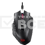 Мышь беспроводная Defender Redragon Woki черный, 26000 dpi, радиоканал, Bluetooth, USB, кнопки - 6, фото2