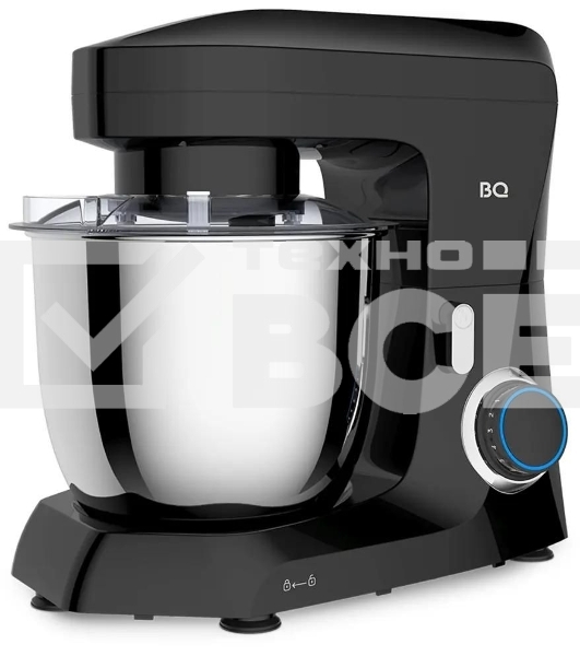 Планетарный миксер BQ MX342, 1600Вт, 4.5л, черный