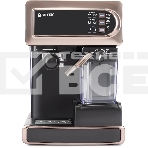 Кофеварка рожковая Vitek VT-1517 GD золотистый, исп. кофе - молотый, 1.65 л, 1238 Вт, 15 Бар, фото 1