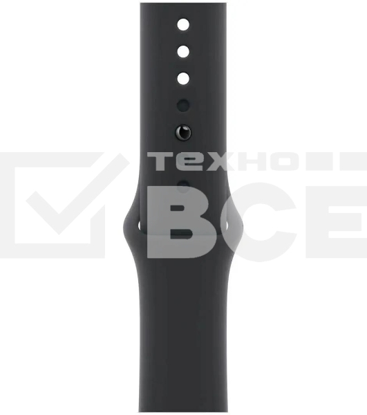 Смарт-часы Apple Watch SE 2024 A2723 44мм OLED корп.темная ночь Sport Band рем.темная ночь разм.брасл.:150-200мм