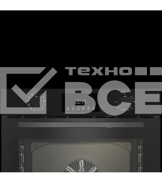 Электрический духовой шкаф Indesit IBFTE 3844 BL черный