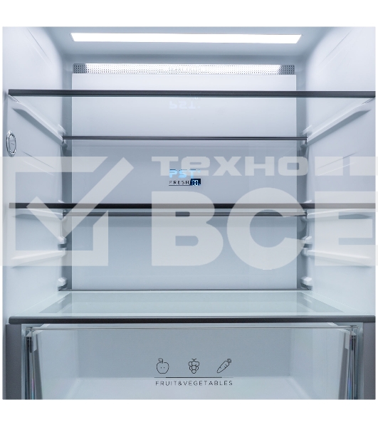 Холодильник DeLonghi DMFS 19PINF BB MATTEO белый трехкамерный 279/166л морозилка снизу, No Frost