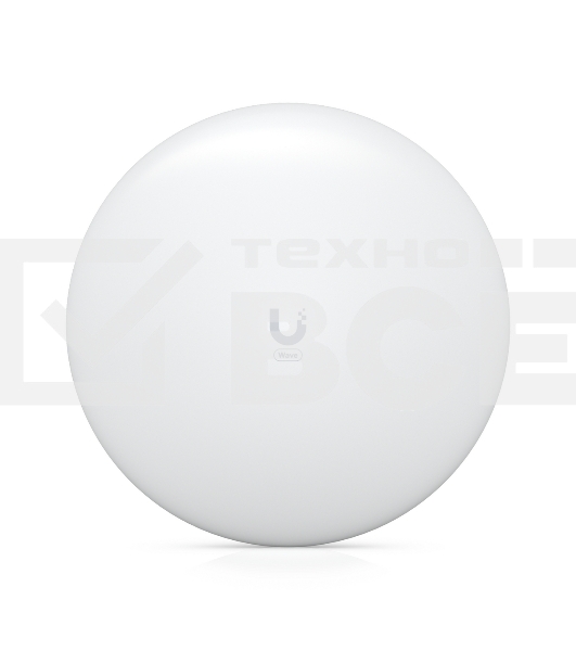 Точка доступа Wi-Fi Ubiquiti UISP Wave Long-Range Абонентское радиоустройство 60 ГГц (с резервированием 5 ГГц), UISP Wave Technology, 46 дБи