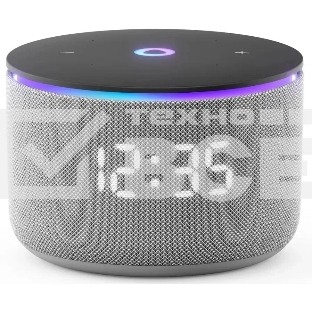 Умная колонка Яндекс Станция Мини 3 Про с Алисой, Zigbee, серый, YNDX-00059GRY