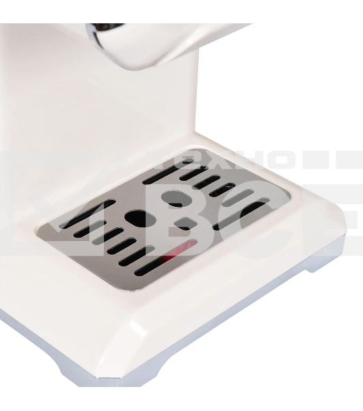 Кофеварка рожковая Hyundai HEM-5300 бежевый/серебристый, исп. кофе - молотый, 1.5 л, 850 Вт, 20 бар