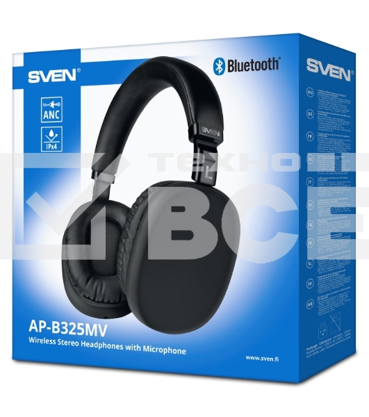 Наушники SVEN AP-B325MV, чёрный
