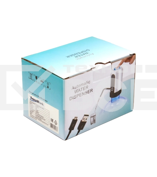 Помпа для 19л бутыли Aqua Work H-RP14 электрический черный/белый