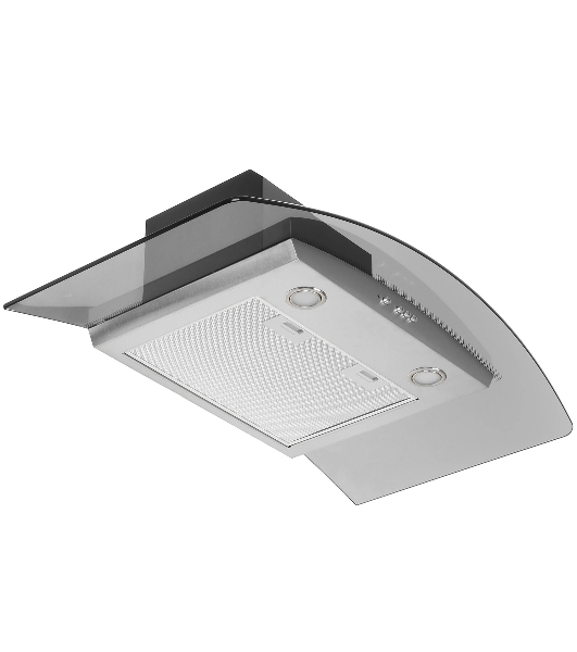 Вытяжка каминная Elikor Аметист 90Н-650-К3Д серебристый, 90 см, 650 куб. м/ч, 54 дБ