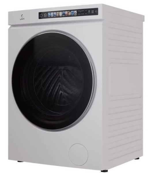 Стирально-сушильная машина LEX LWM 10612 WHID MAGNA белый, загрузка фронтальная 10 кг, 1200 об/мин., класс: A+++