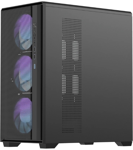 Корпус Formula Air Mesh G5 Black, Mini-Tower, чёрный, 3 x 120 мм