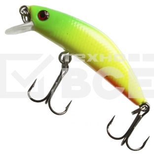 Воблер минноу 555, SAN-MINNOW GRIPS 42S, Лимонно-кислотная