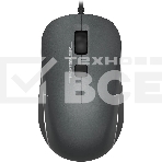 Мышь проводная A4Tech Fstyler FM26 серый/черный, 1600 dpi, USB, кнопки - 4, фото 1
