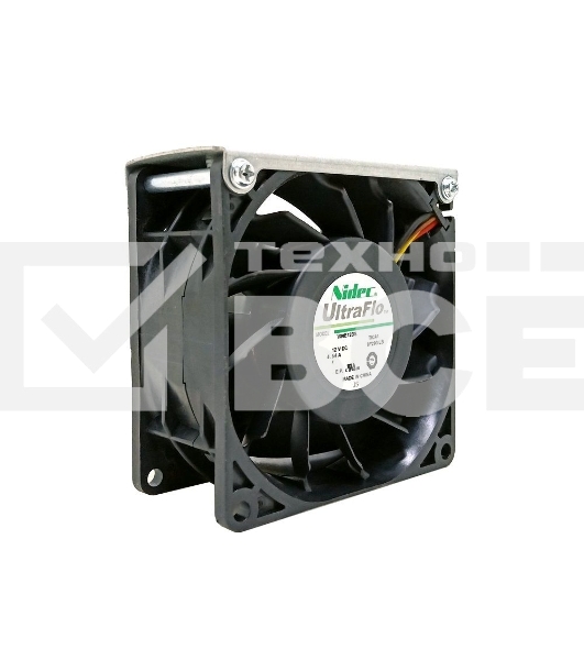 Вентилятор для корпуса Chenbro 384-FAN000014BA0 черный, 80 мм, 11000 об/мин, 4 pin