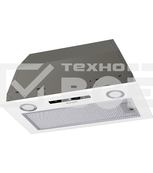 Вытяжка встраиваемая Weissgauff BOX 1200 WH белый управление: сенсорное (1 мотор)