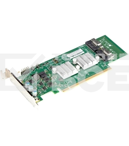 Контроллер Supermicro AOC-SLG4-4E4T, 4-Port Retimer, x16 PCIe Gen 4,RoHS