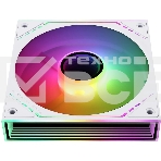 Кулер для корпуса Thermalright TL-M12W-S (120x124x25mm, 4-pin PWM, ARGB, 47.6CFM, 23.2dBA, 1500RPM, White), фото2